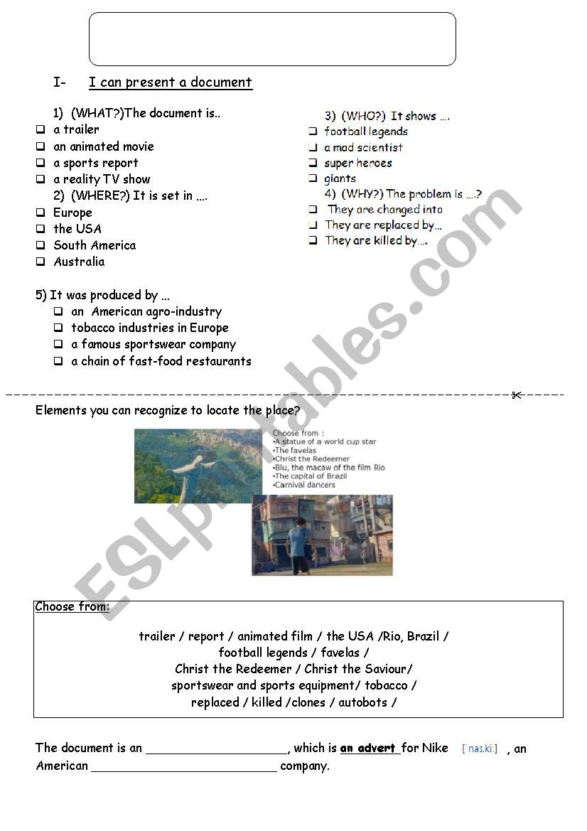 the last game worksheet