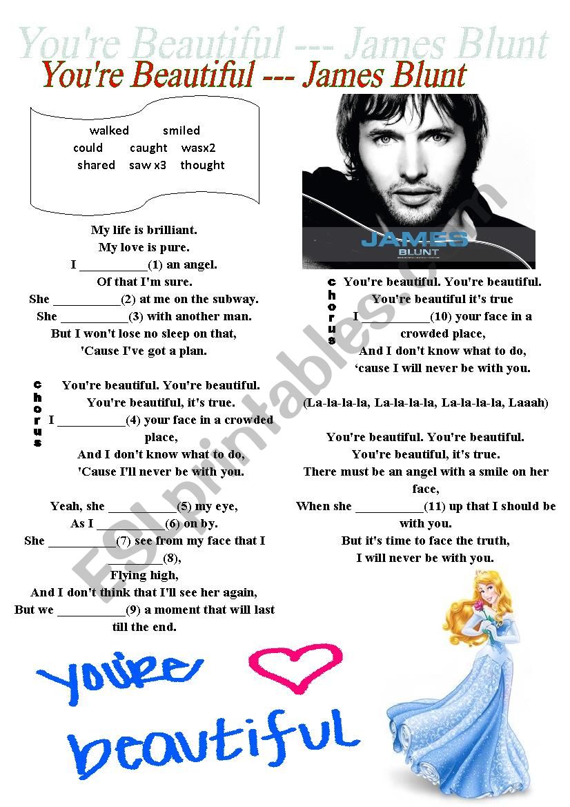 YouÂ´re Beautiful --- James Blunt