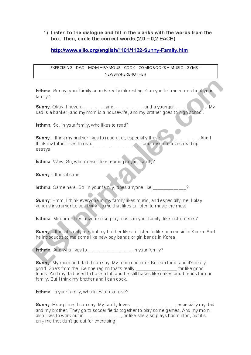 TEST - BEGGINER  worksheet