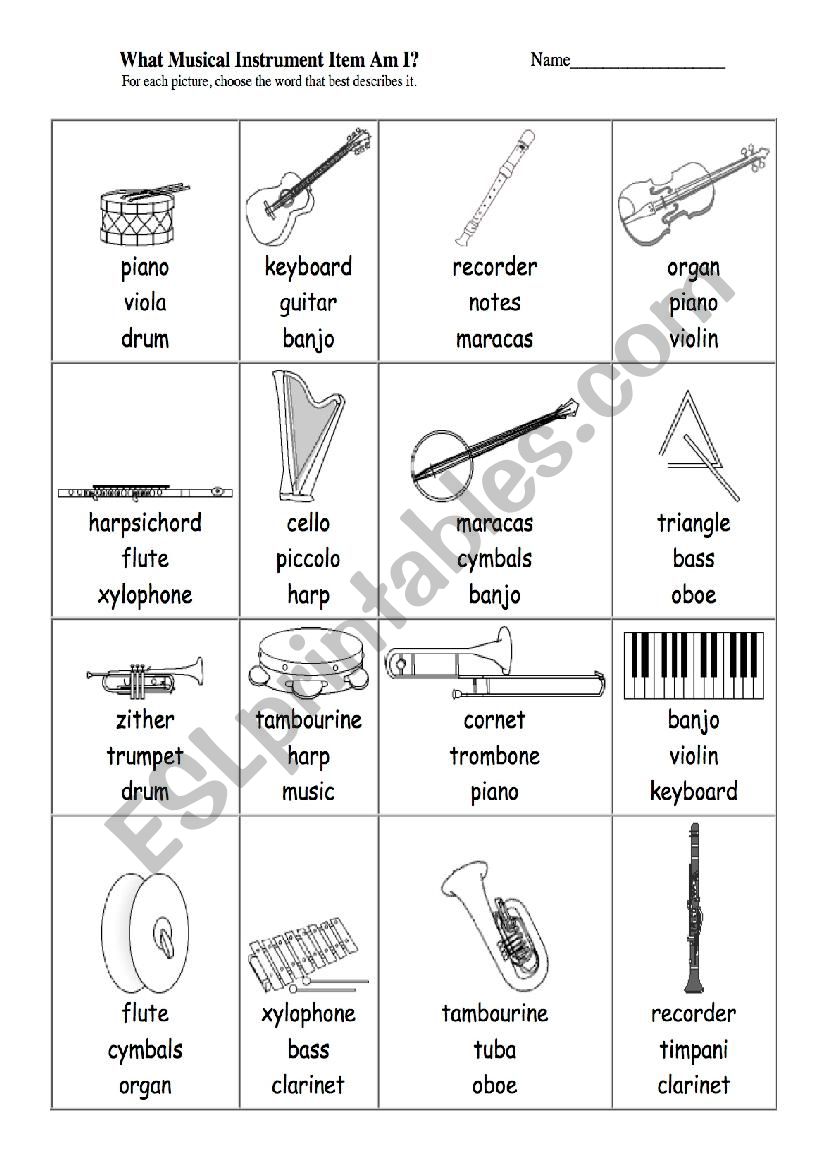 What musical instrument item am I?