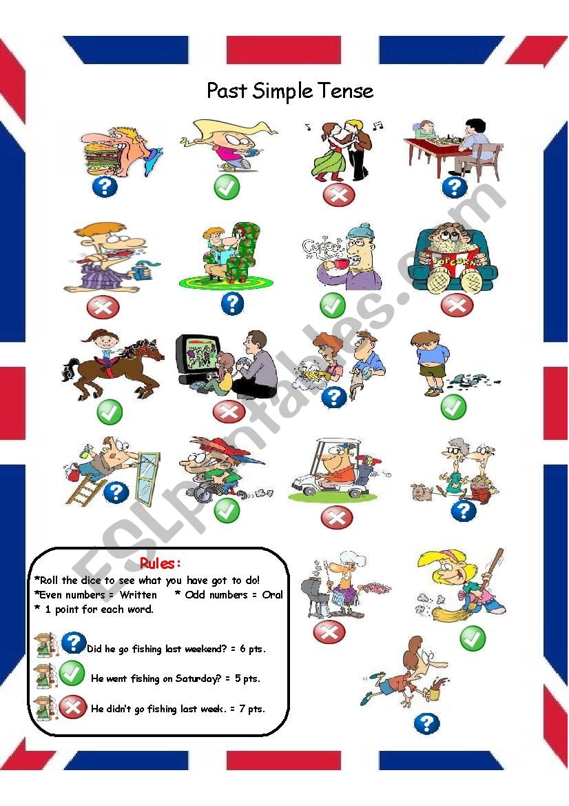 Past Simple Tense worksheet
