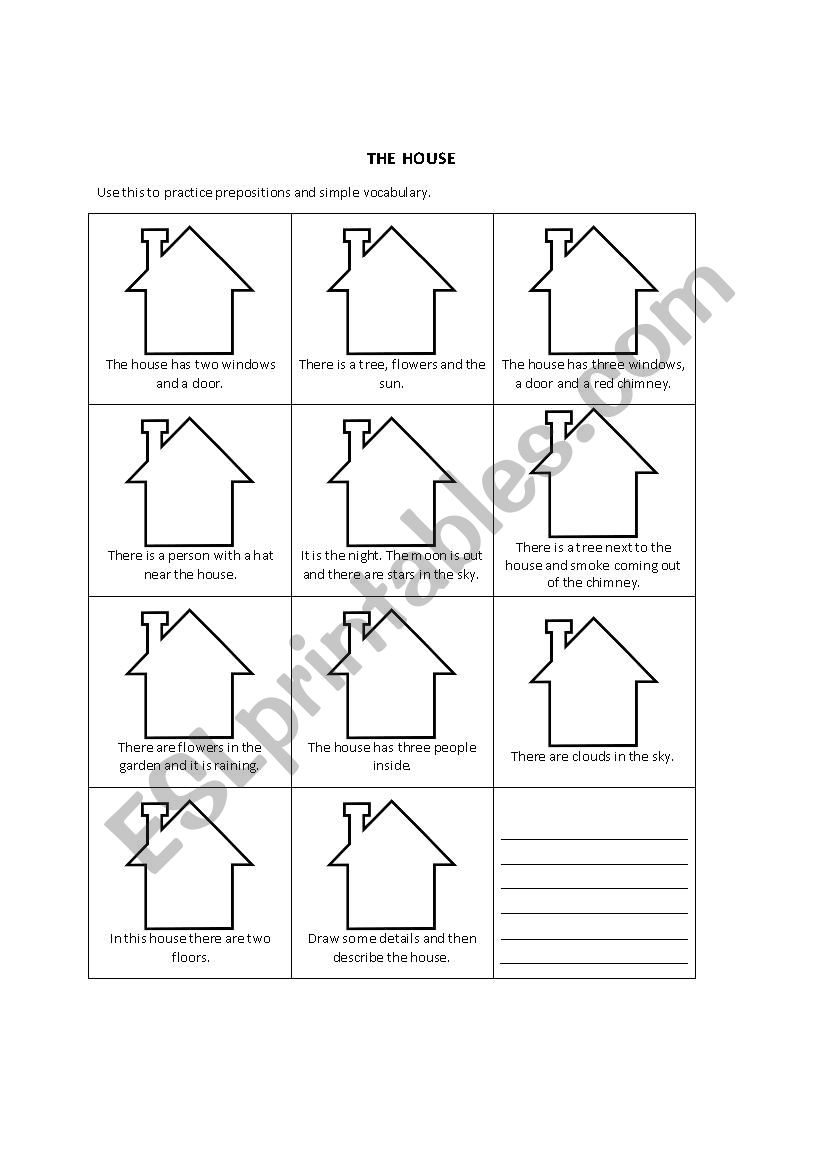 General Vocabulary practice worksheet