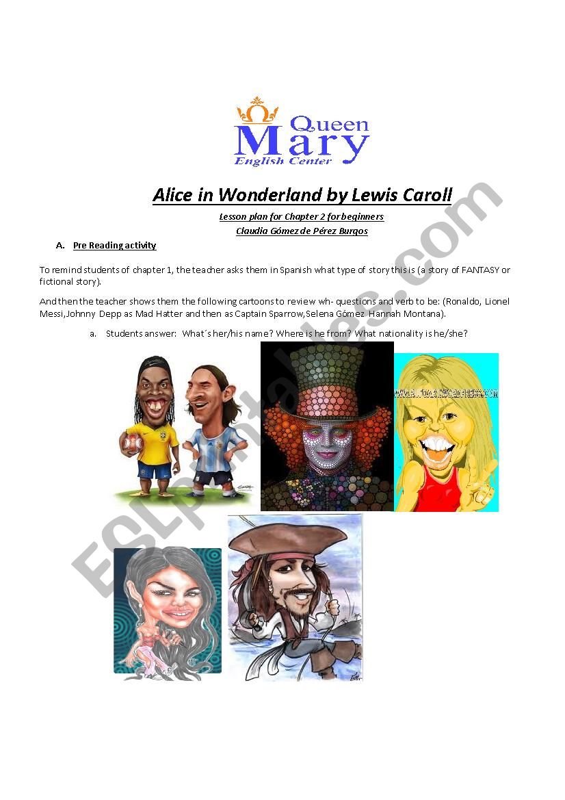 Alice in Wonderland by Lewis Carroll