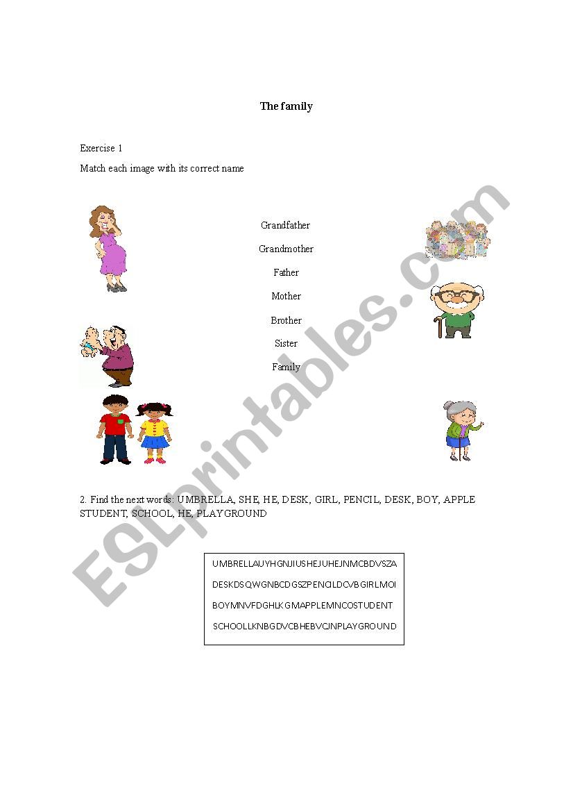 Basic Vocabulary worksheet