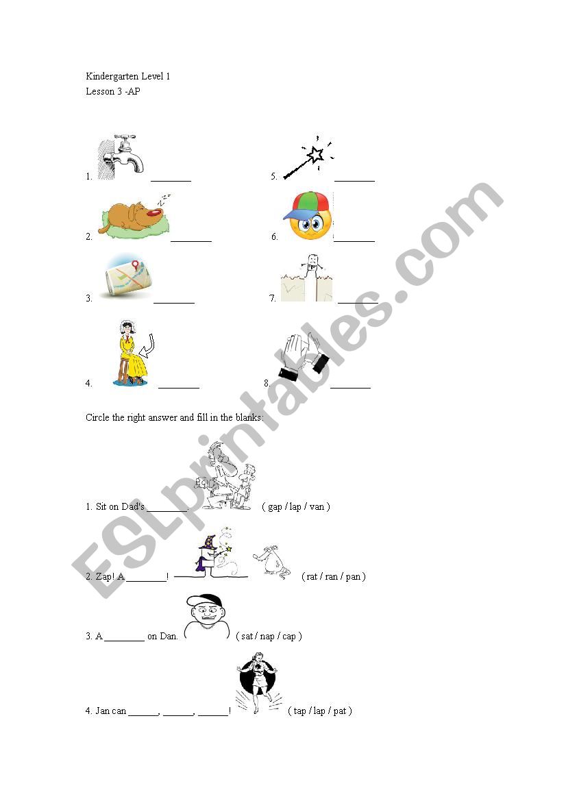 - AP Phonic worksheet worksheet
