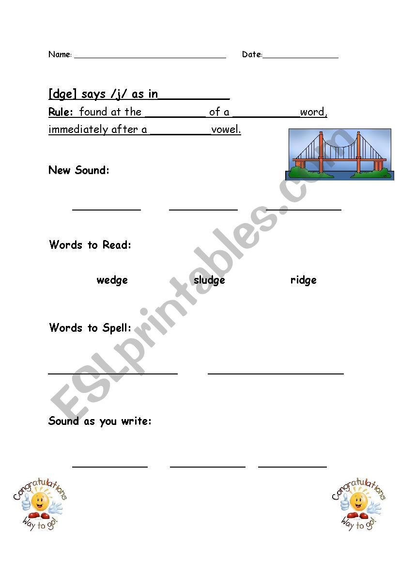 -dge worksheet worksheet