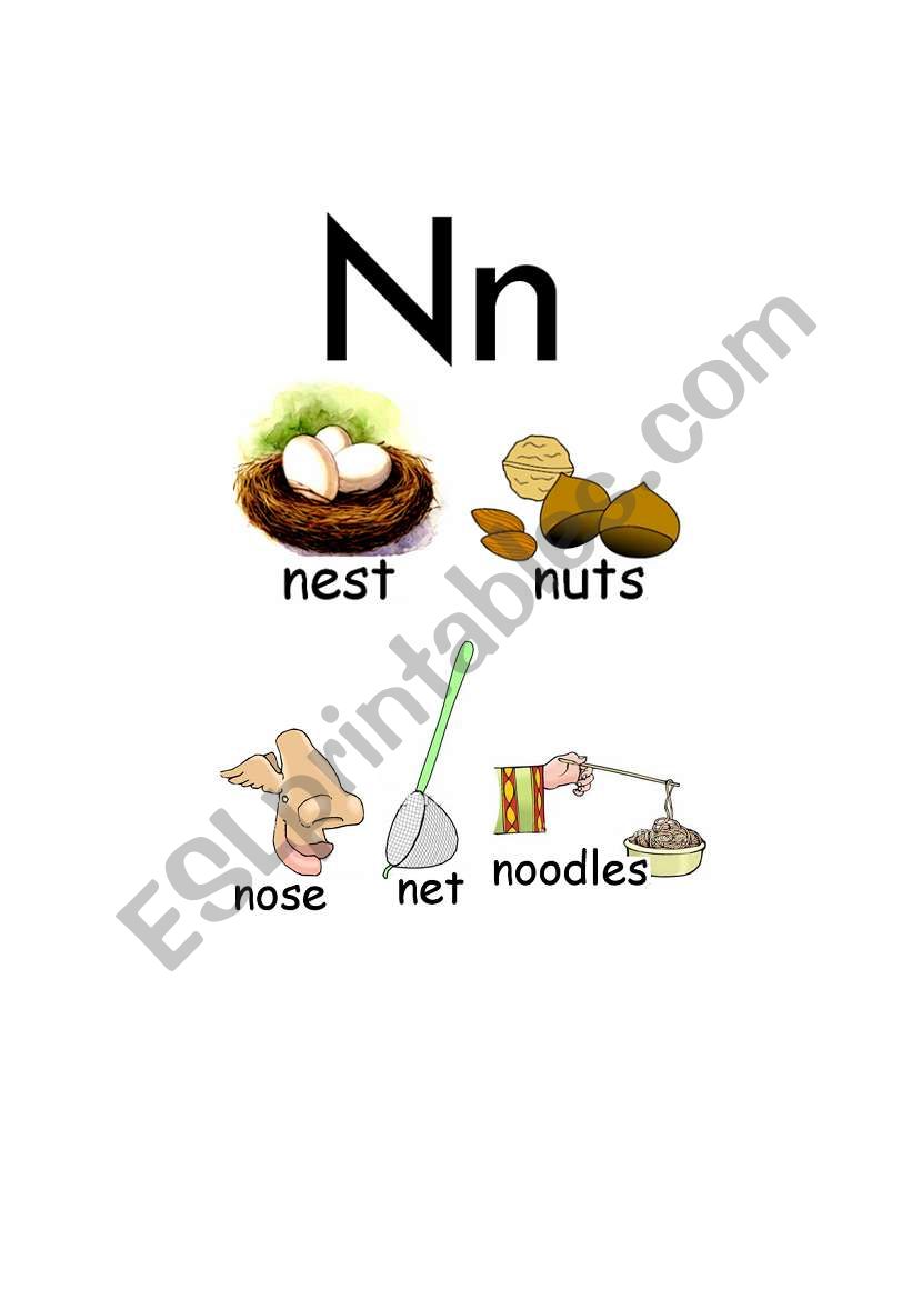 N WORDS - ESL worksheet by junsuke