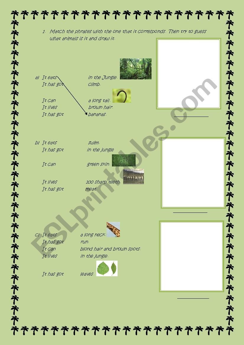 Which animal is it? worksheet
