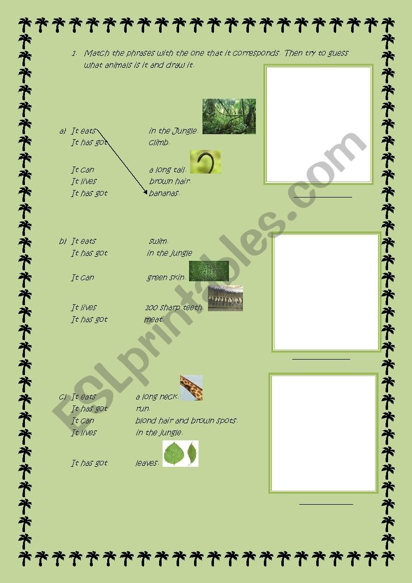 Which animal is it? worksheet