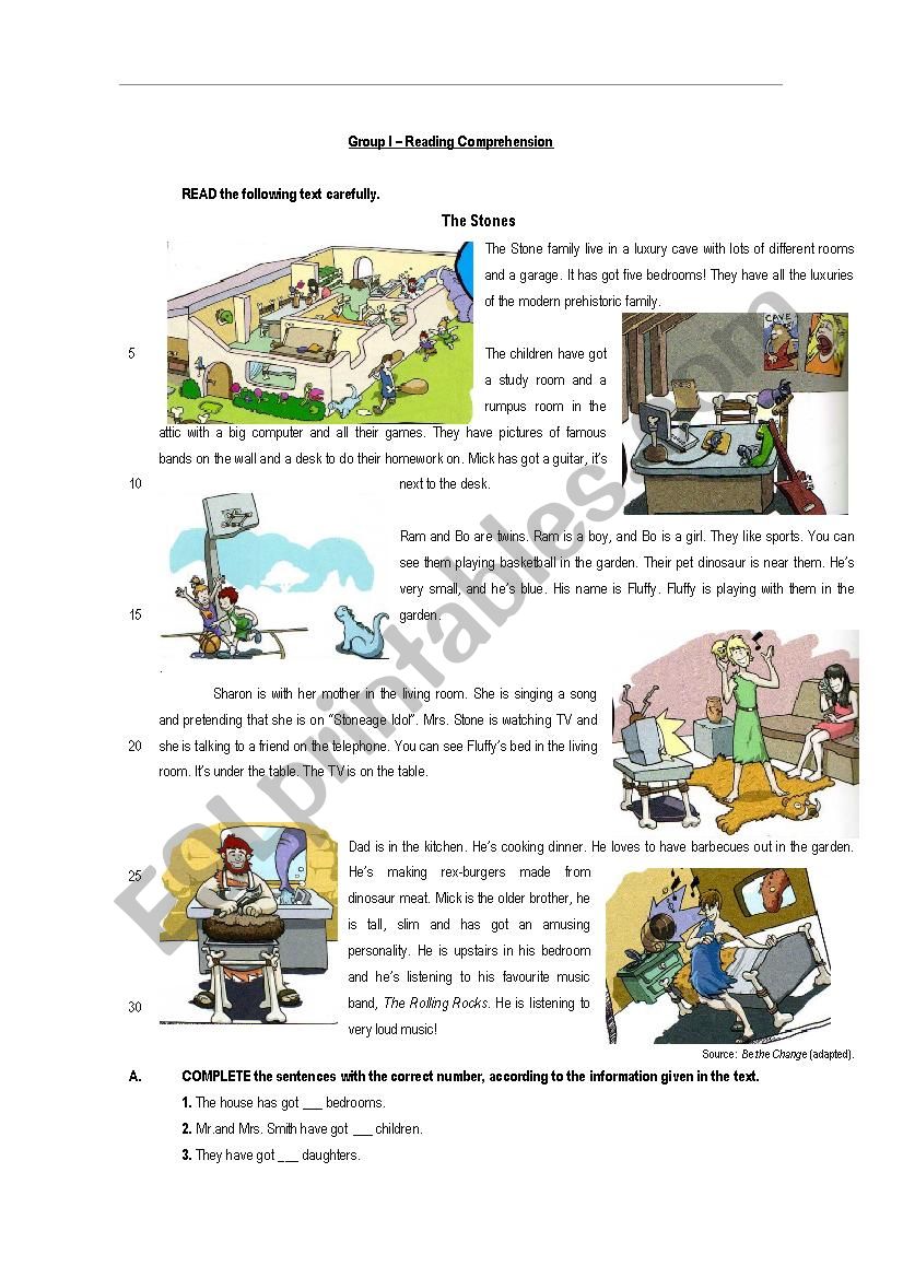 English Test - Types of Houses