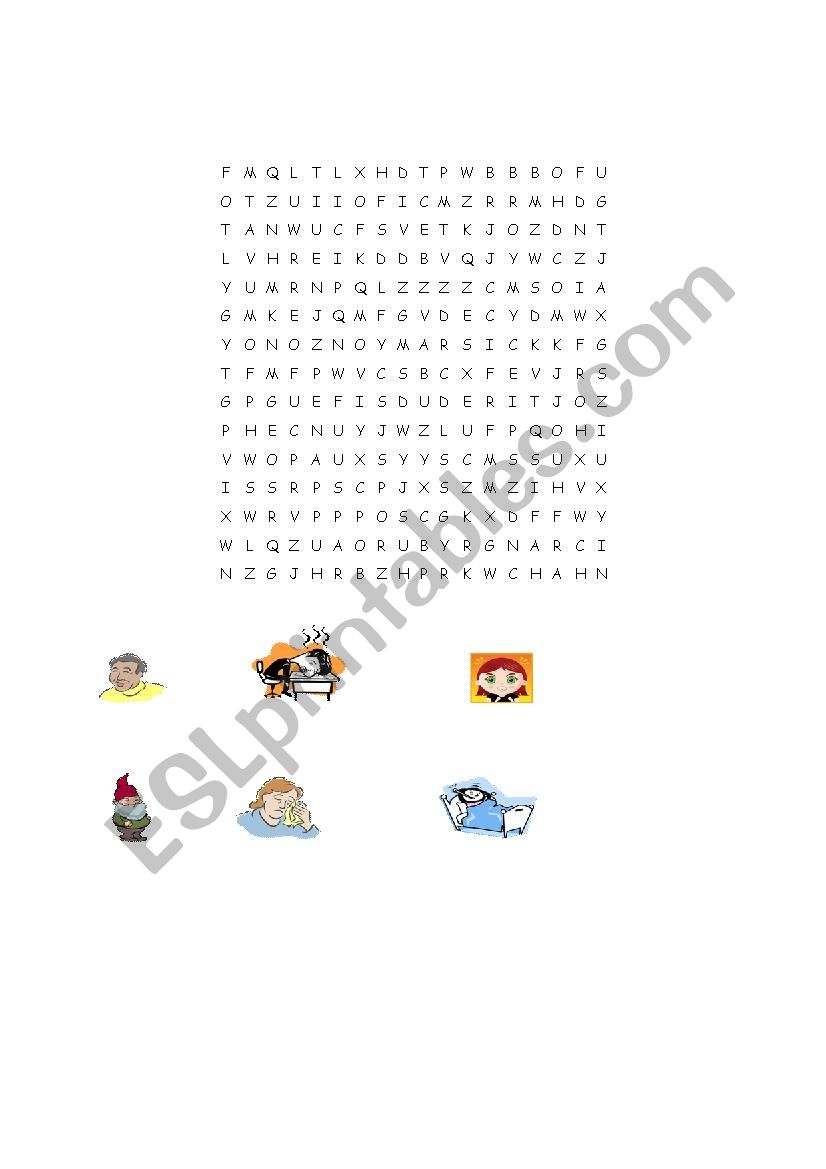 Wordsearch How are you worksheet