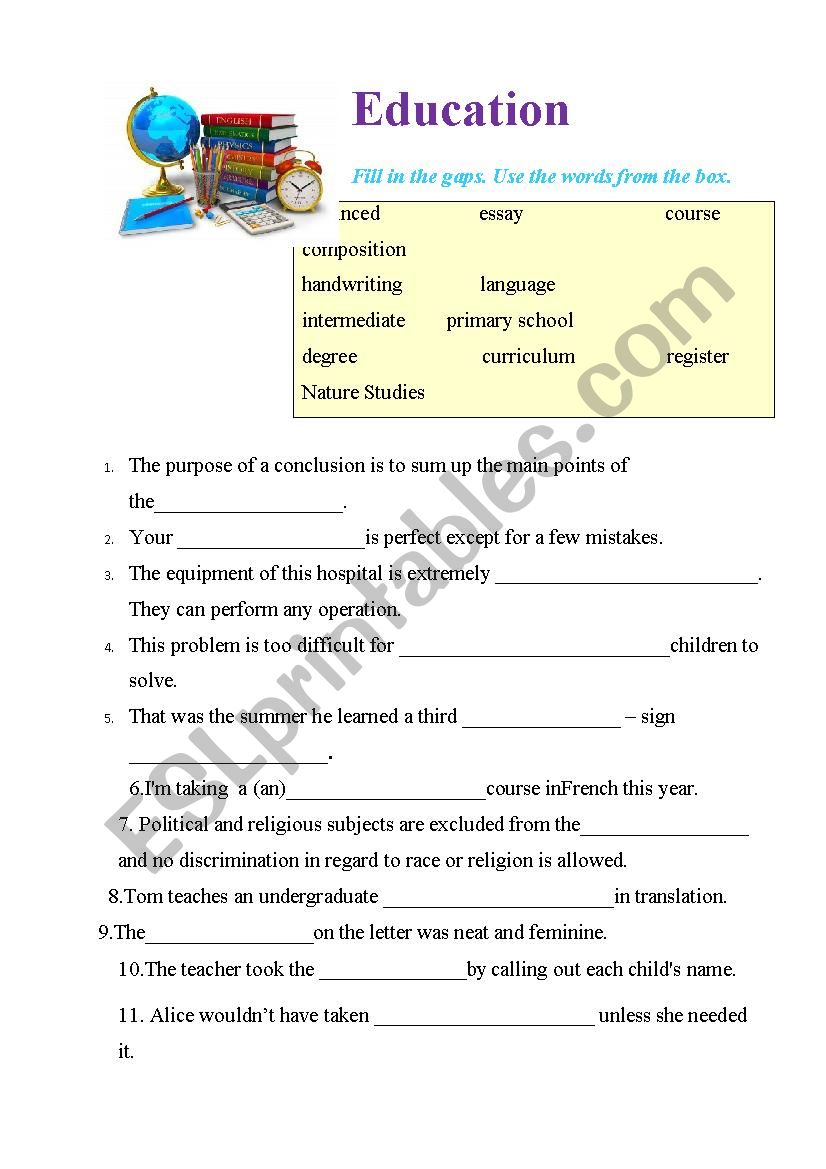 education-gap-filling-esl-worksheet-by-nina-rjabukha