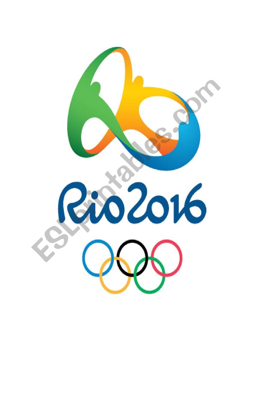 Rio 2016 Olympic Games worksheet