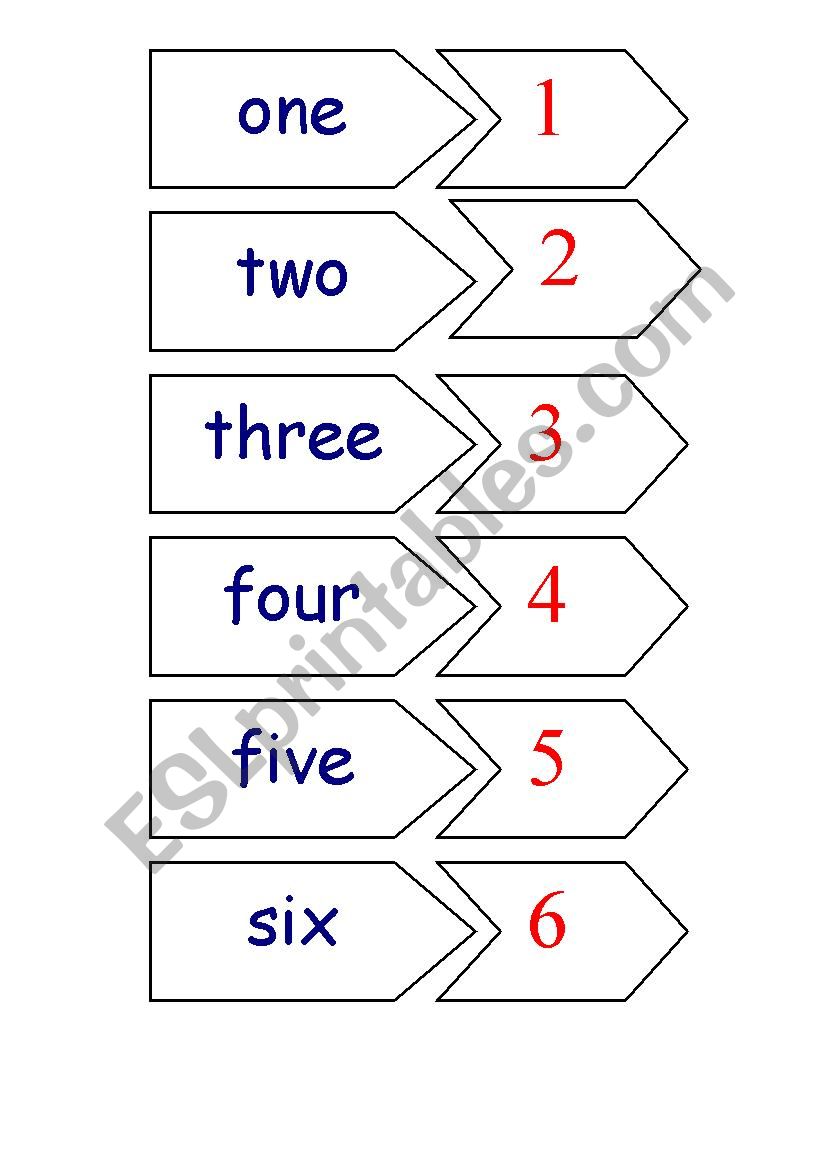 Number worksheet