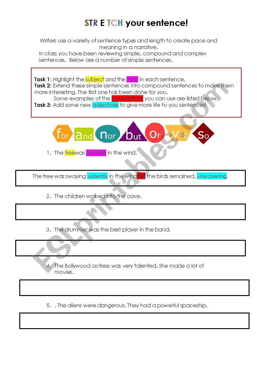 stretch-your-sentences-esl-worksheet-by-acsheen