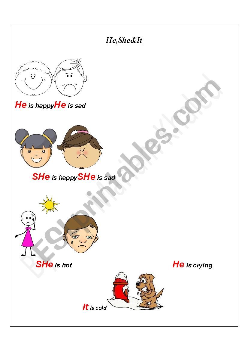 he-she-it worksheet he-she-it worksheet