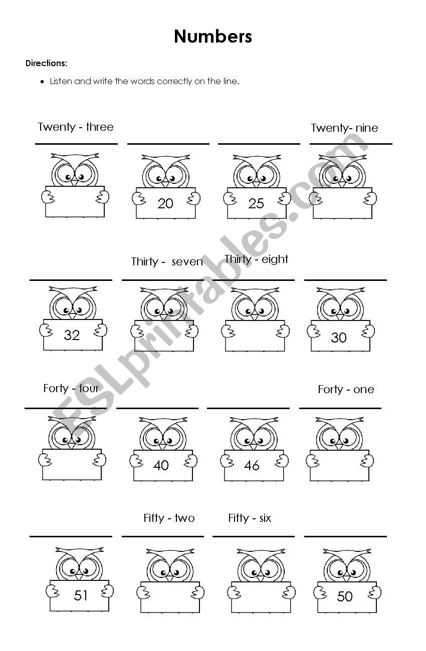 family-numbers-esl-worksheet-by-helenpa