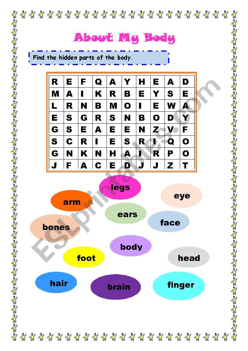 About Mu Body worksheet