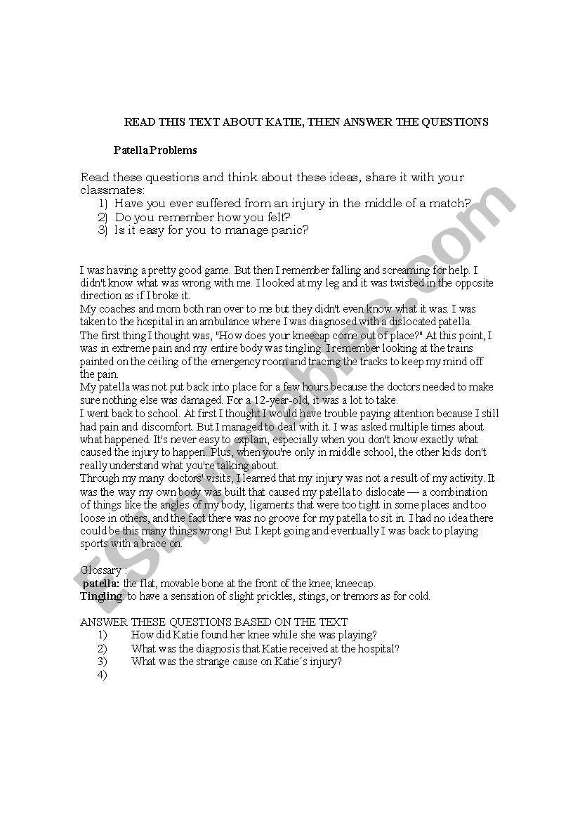Crime worksheet