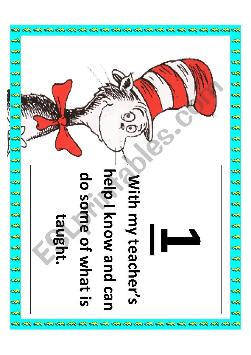 Marzano grading scale Dr. Suess