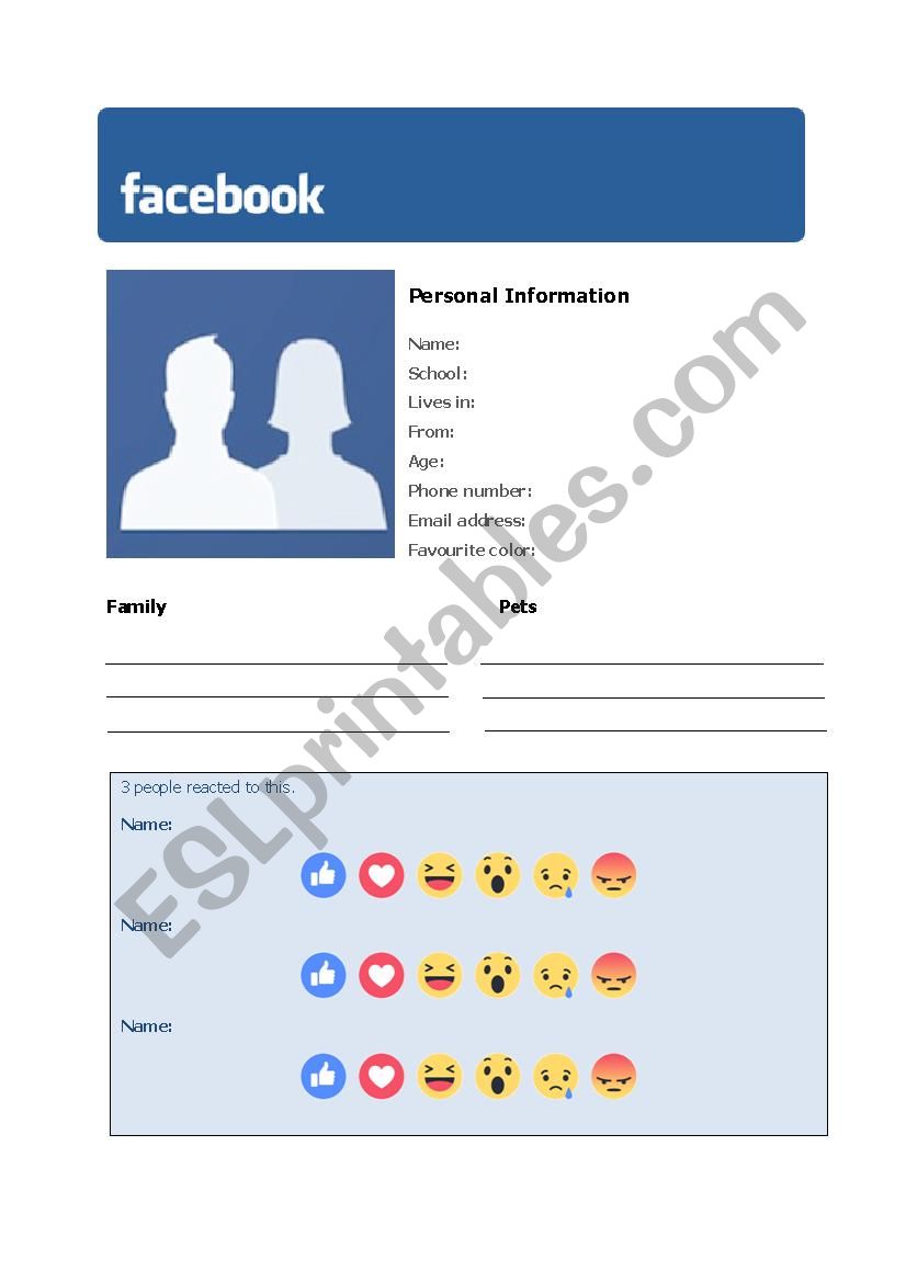 facebook-profile-worksheet-esl-worksheet-by-vicucha