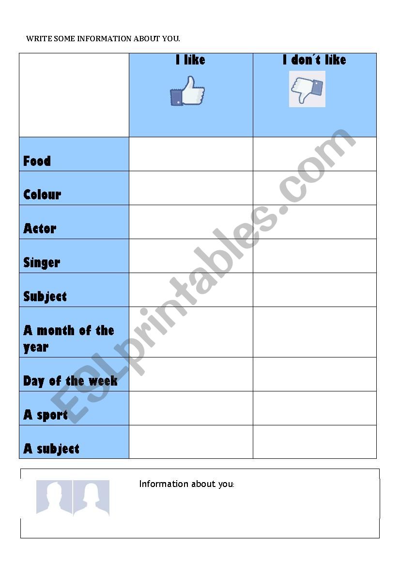 first days activities worksheet