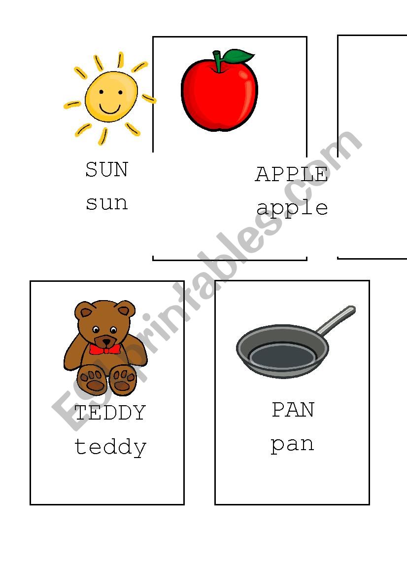 Phonics revision for sounds s, a, t, p.