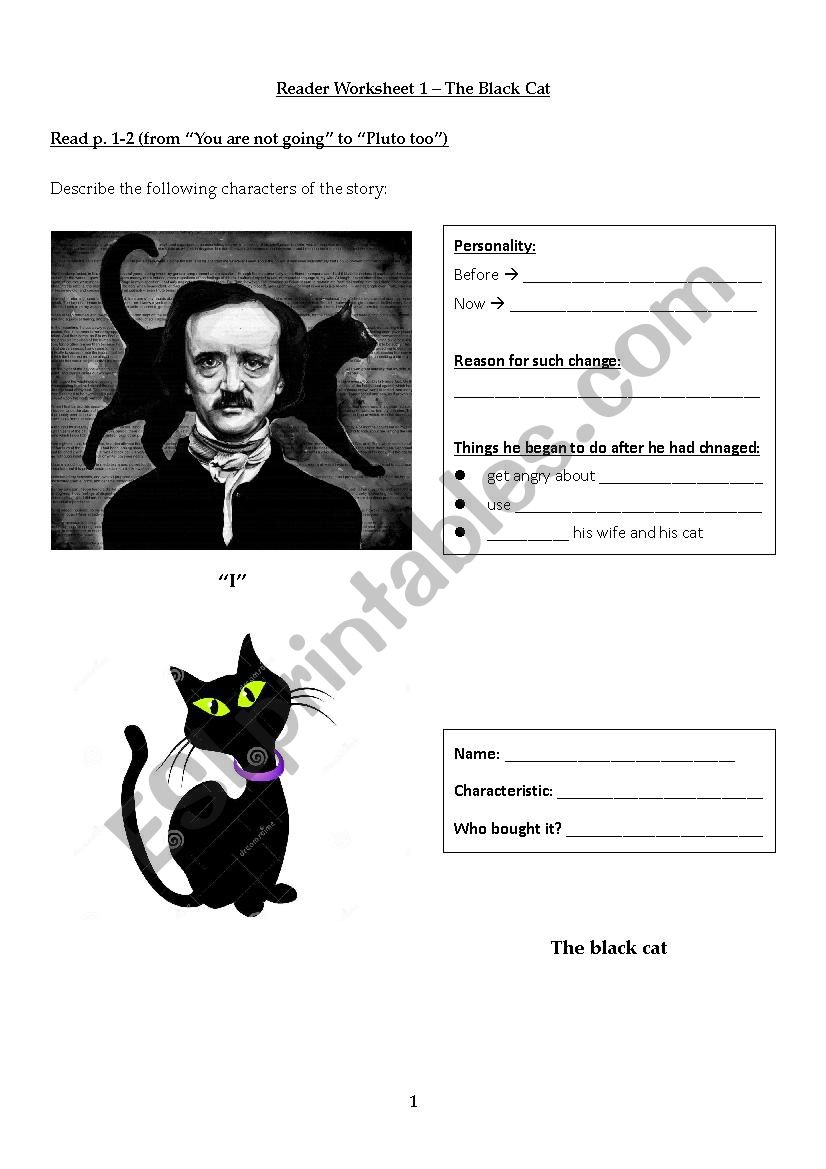 the black cat short story the black cat short story