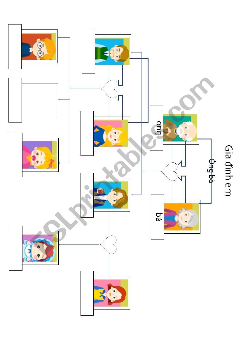 FAMILY TREE worksheet