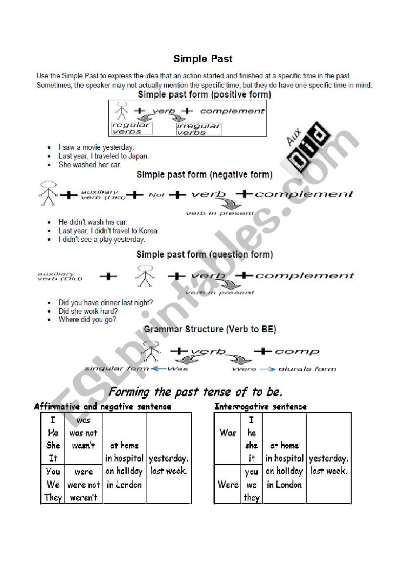 Simple Past  worksheet