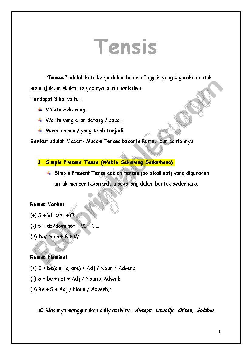 tenses-in-english-language-esl-worksheet-by-riohoundukai