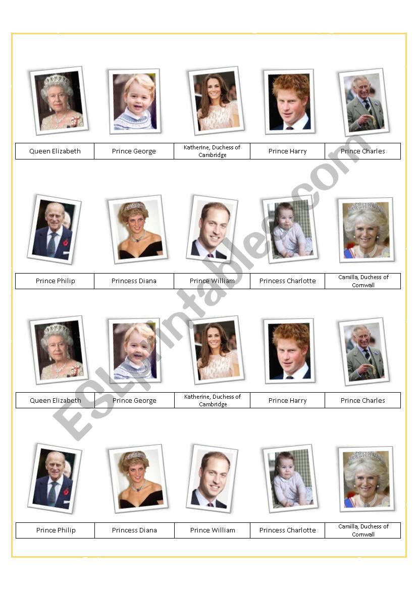 The British Royal Family (Part 3)