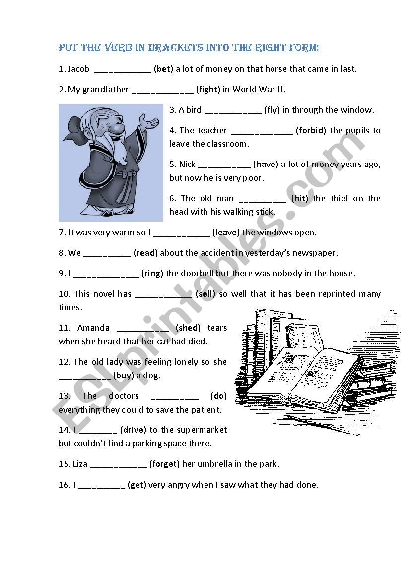 Past Simple  worksheet