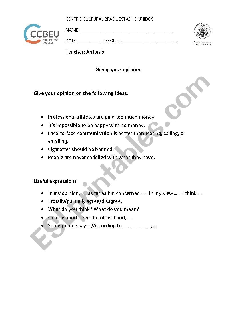 Indefinite Pronouns worksheet