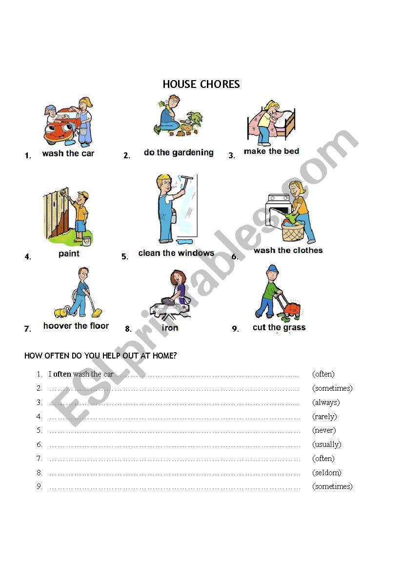 Daily routines: Frequency adverbs & telling time