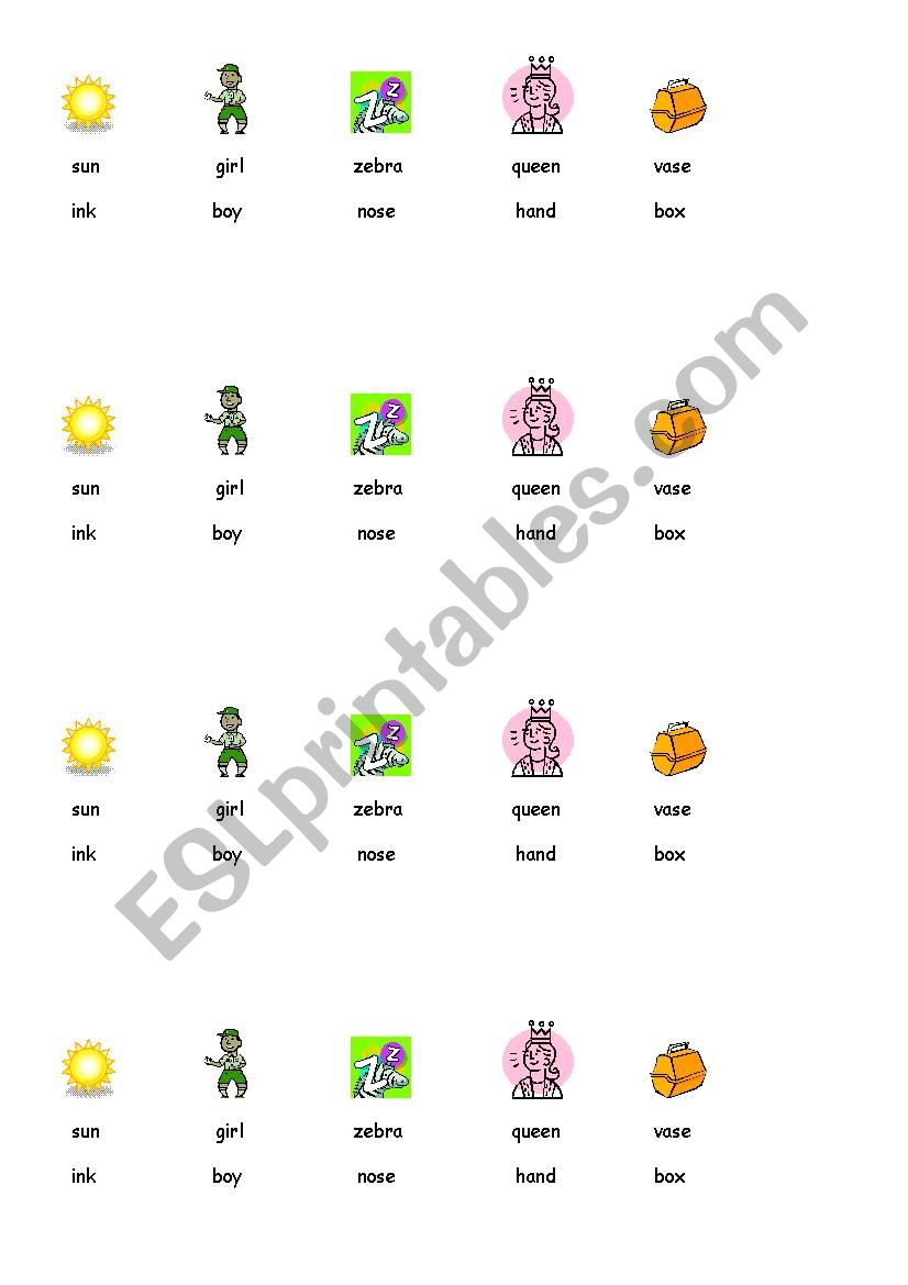 Circle the correct word worksheet