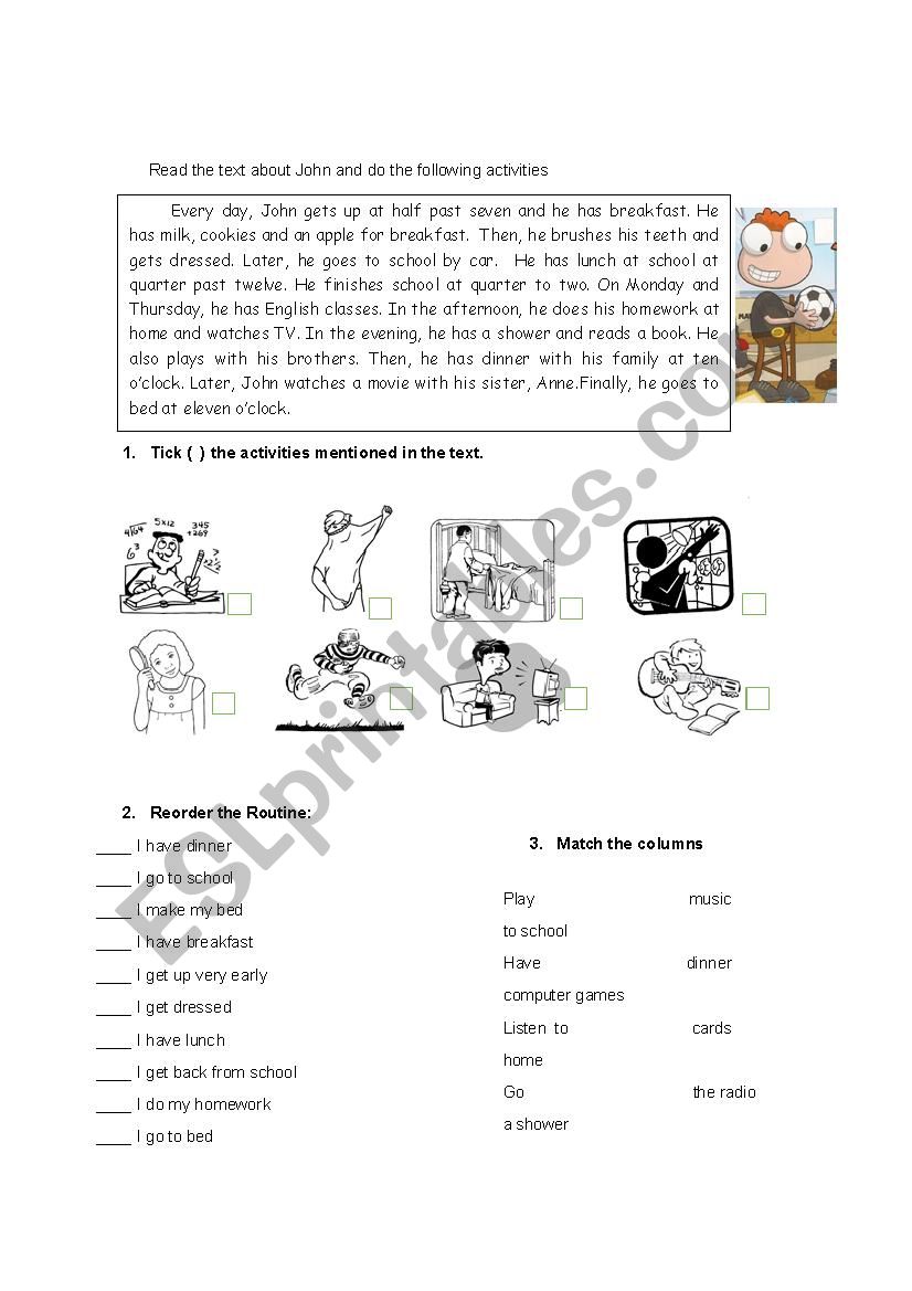 Present Simple - Affirmative and Negative