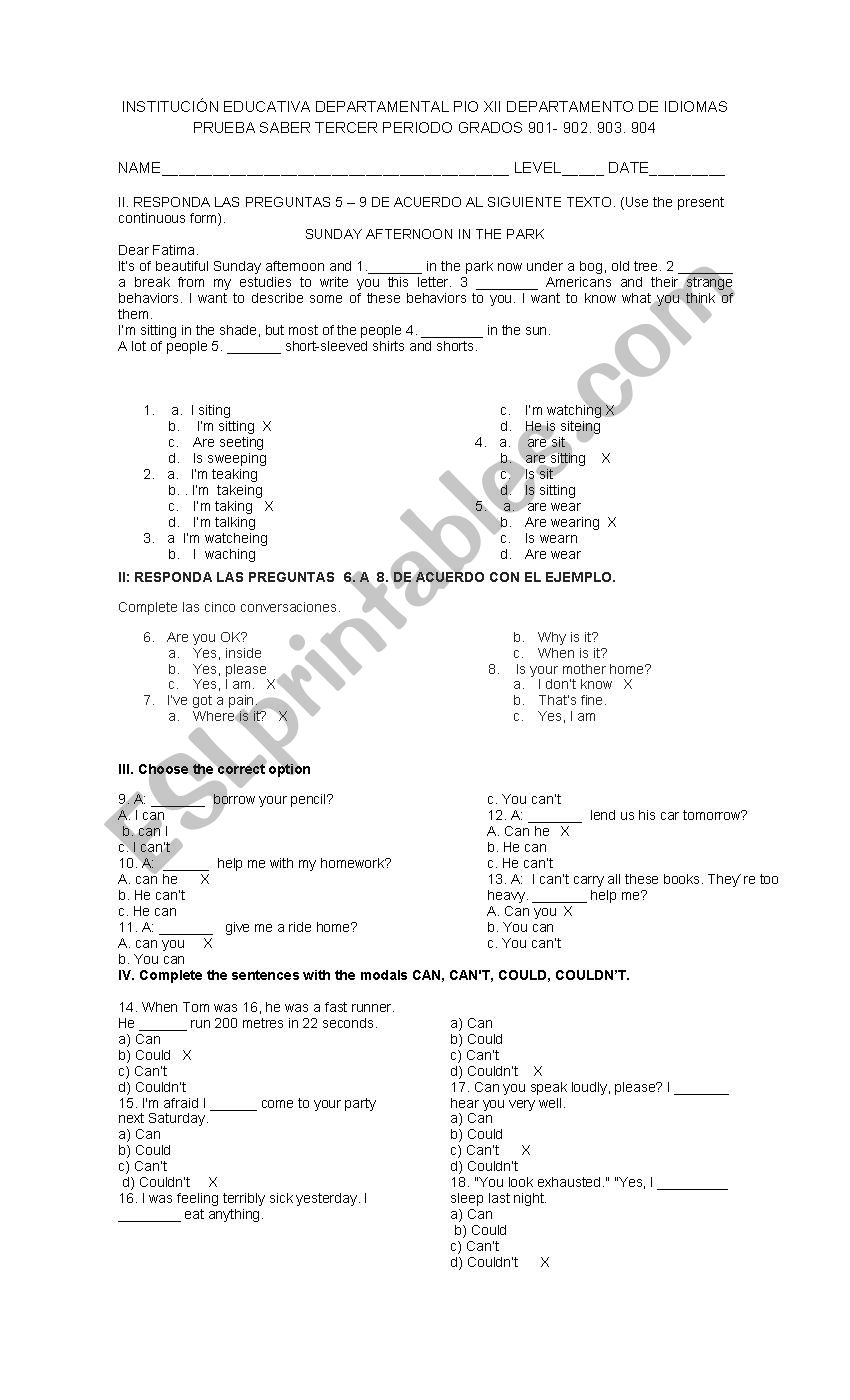 MARCO POLO EVALUATION.  900 worksheet