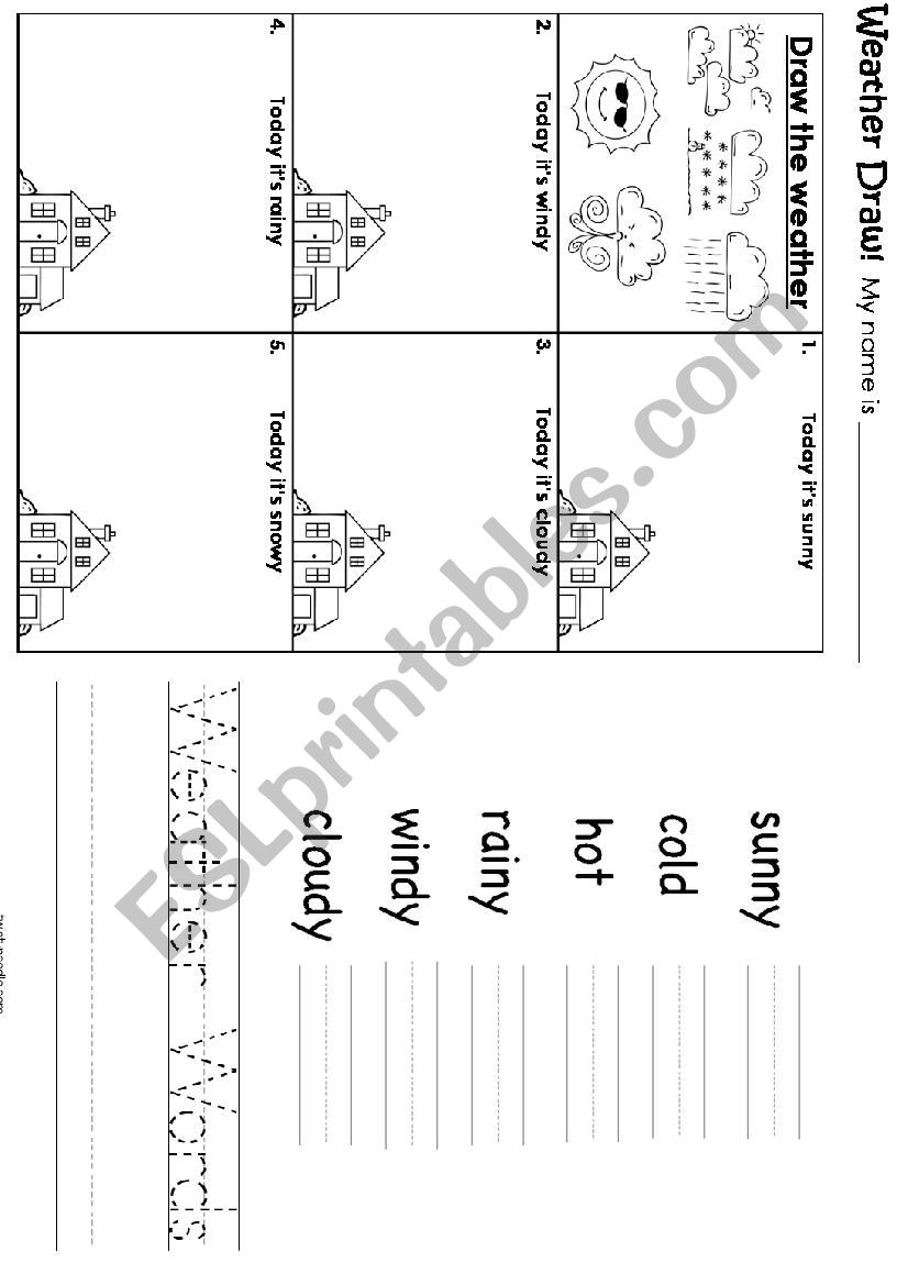 weather worksheet