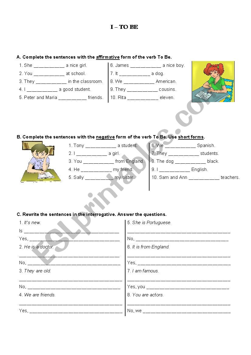 Grammar Test worksheet