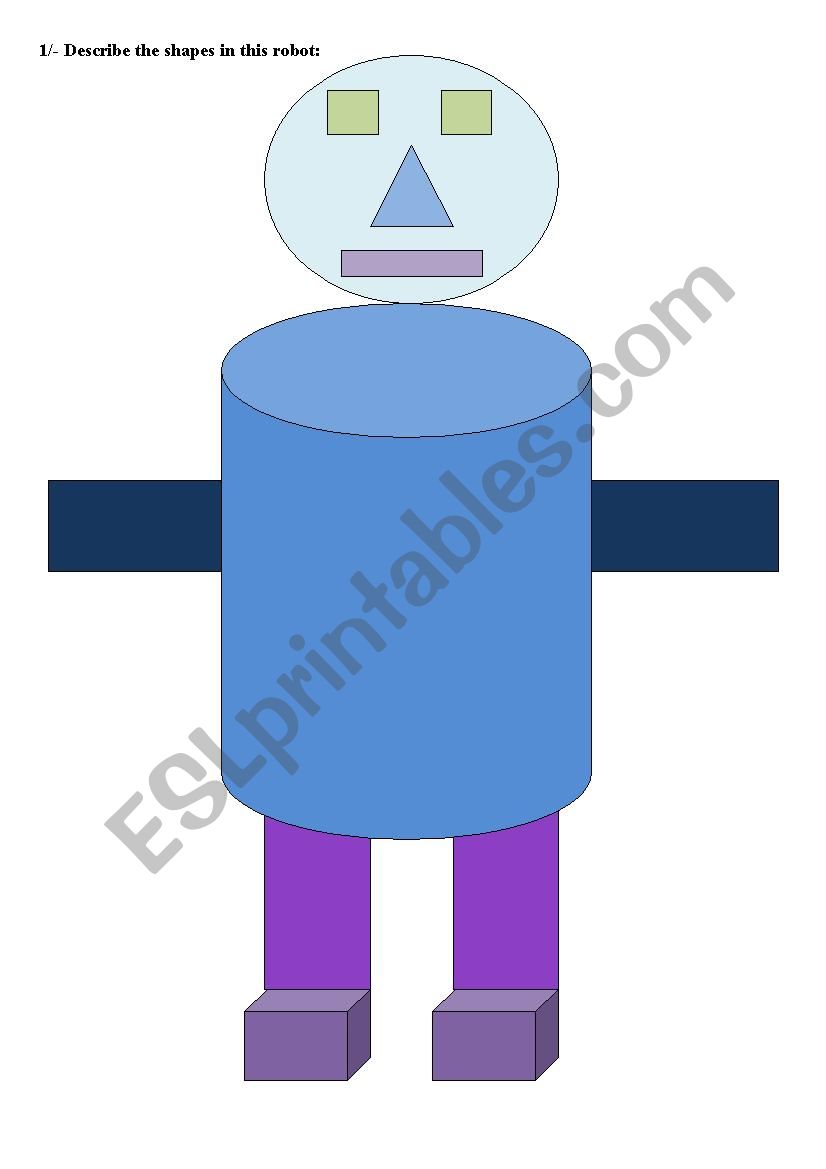 Shapes worksheet
