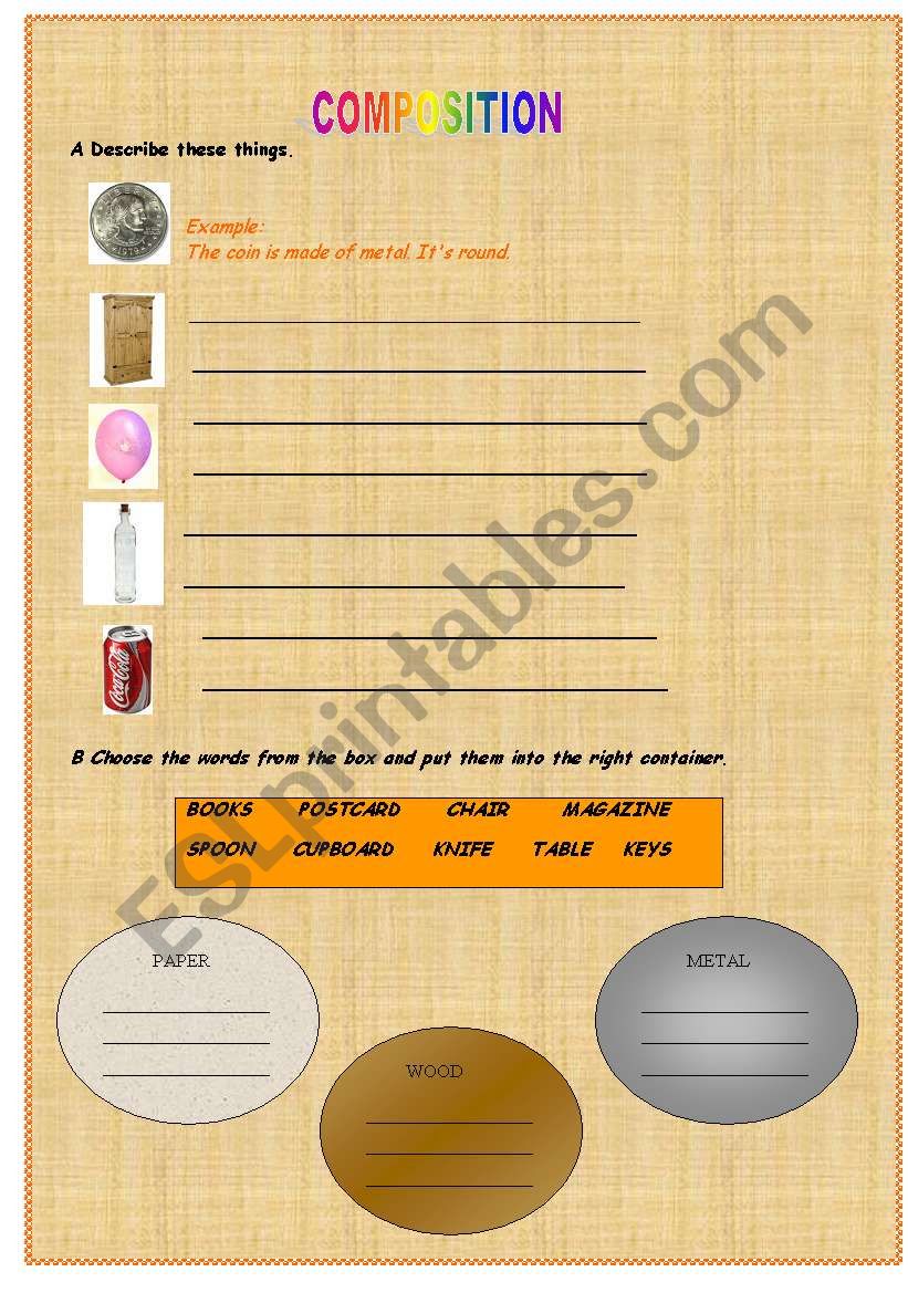 composition worksheet