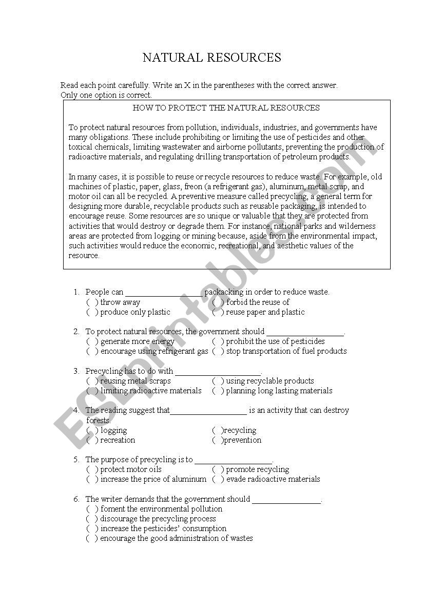 Causes and Effects of Pollution