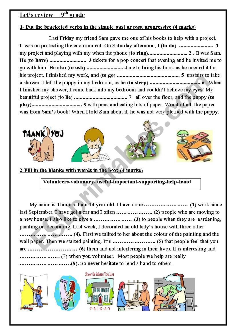 letÂ´s review worksheet