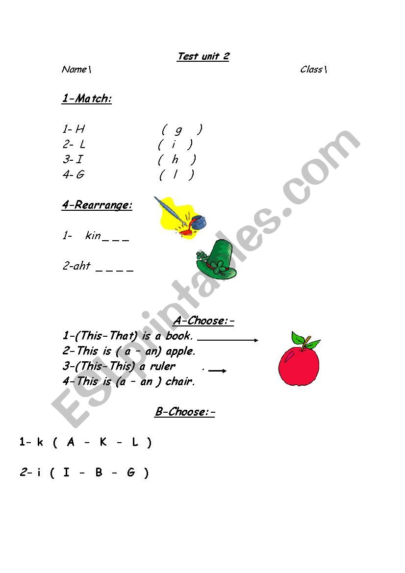 MMP Smart Class 1 - Quiz 2 worksheet