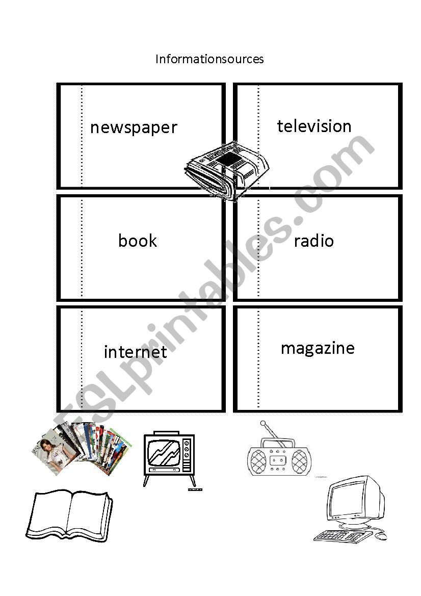 Information Sources worksheet