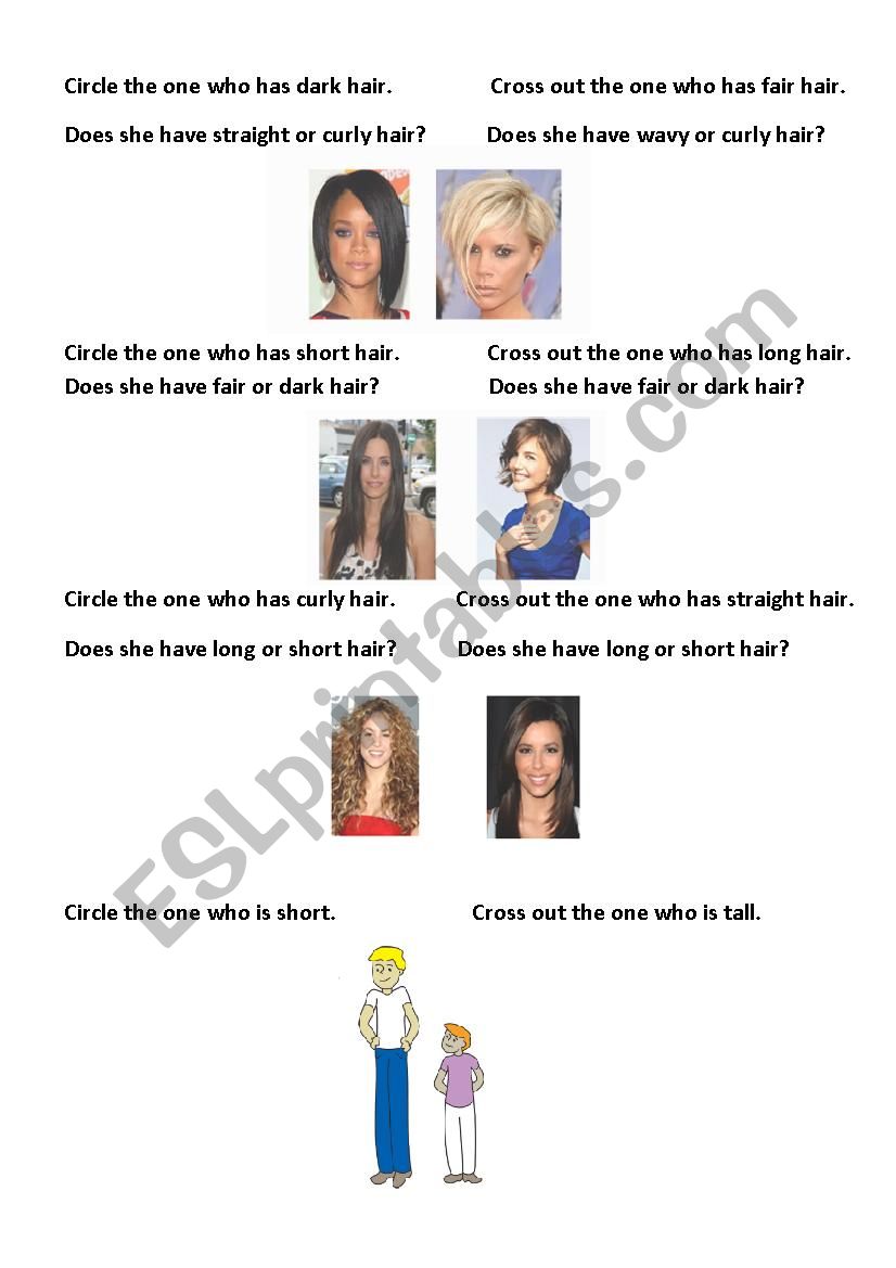 appearance and describing people