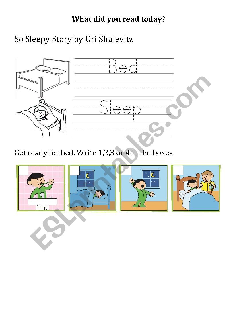 so-sleep-esl-worksheet-by-chloe-lam