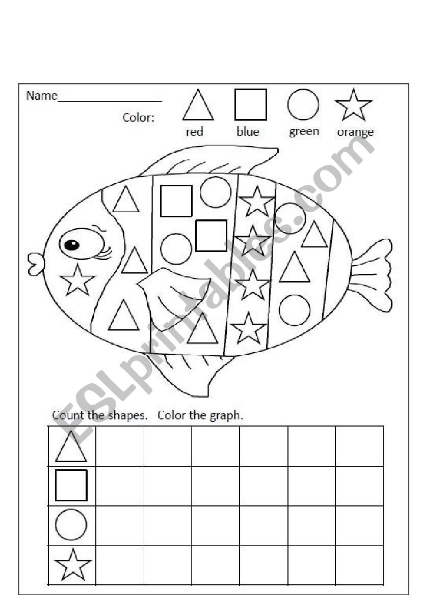 shapes worksheet