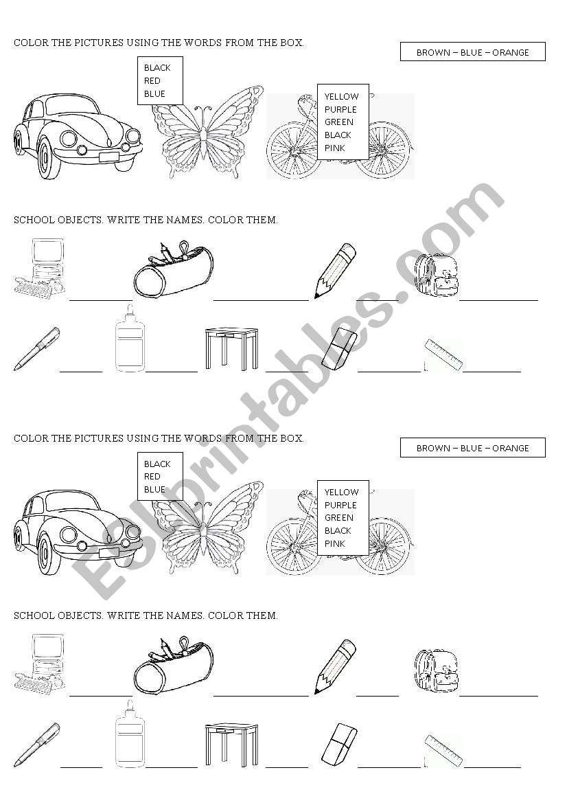 ACTIVITIES FOR YOUR CHILDREN worksheet